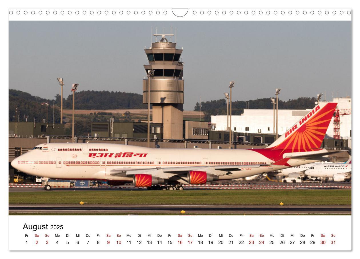 Bild: 9783383853715 | Fliegerträume: 12 Monate, 12 Flugzeuge (Wandkalender 2025 DIN A3...