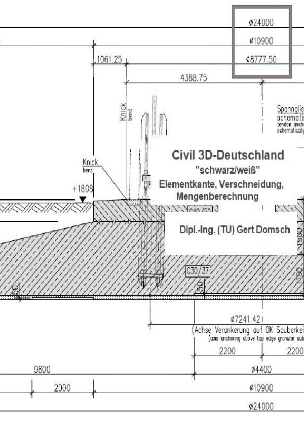 Cover: 9783754151488 | Cvil 3D Deutschland / Civil 3D-Deutschland, "schwarz/weiß" (zur...