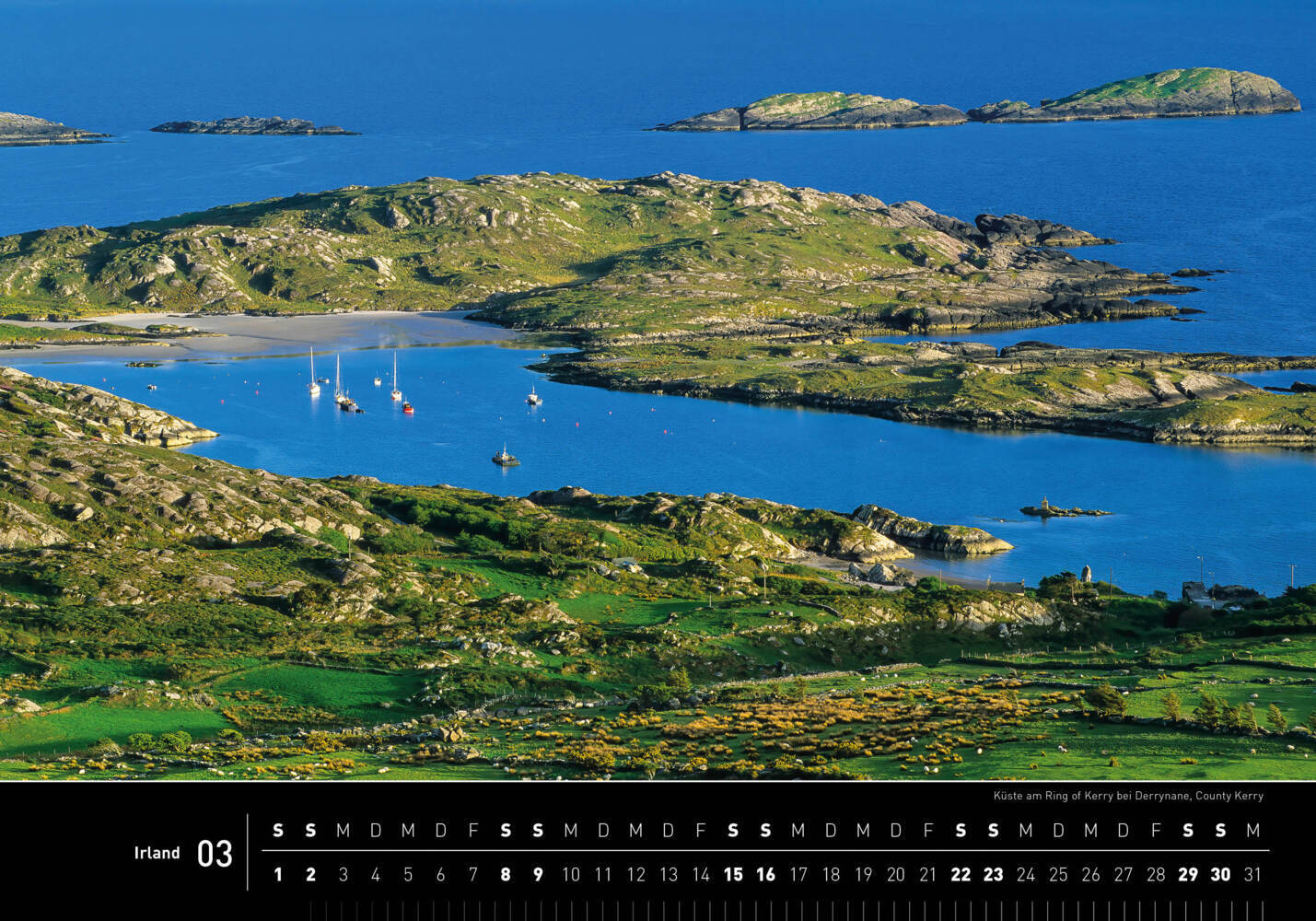 Bild: 9783968555225 | 360° Irland Premiumkalender 2025 | Hartmut Krinitz | Kalender | 13 S.