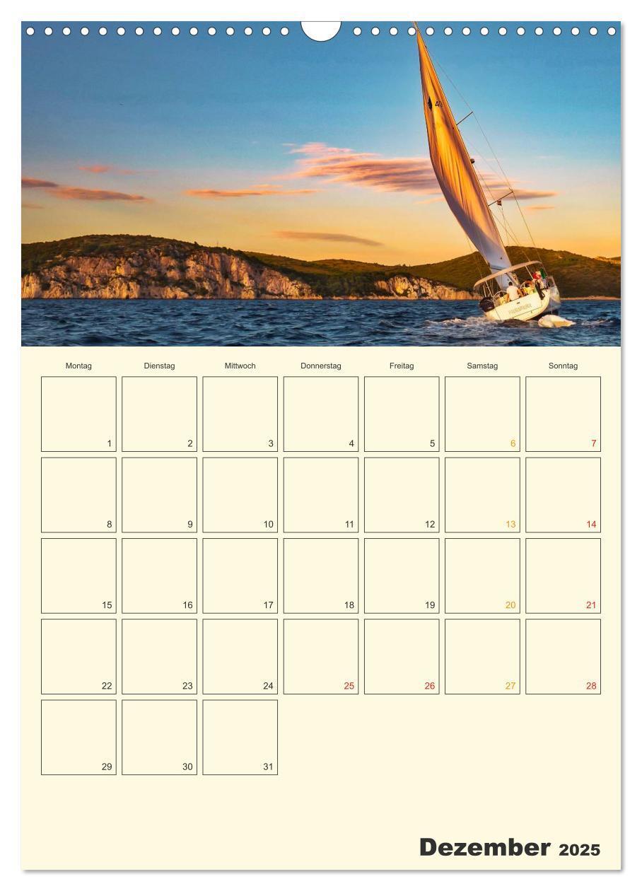 Bild: 9783457005620 | Segeln, unser Jahresplaner (Wandkalender 2025 DIN A3 hoch),...