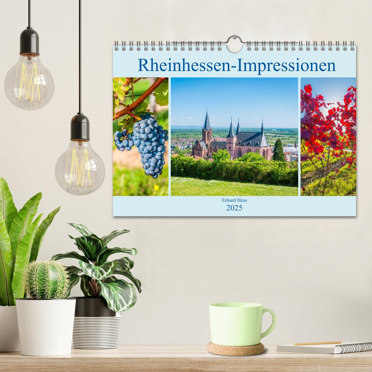 Bild: 9783435389353 | Rheinhessen-Impressionen (Wandkalender 2025 DIN A4 quer), CALVENDO...