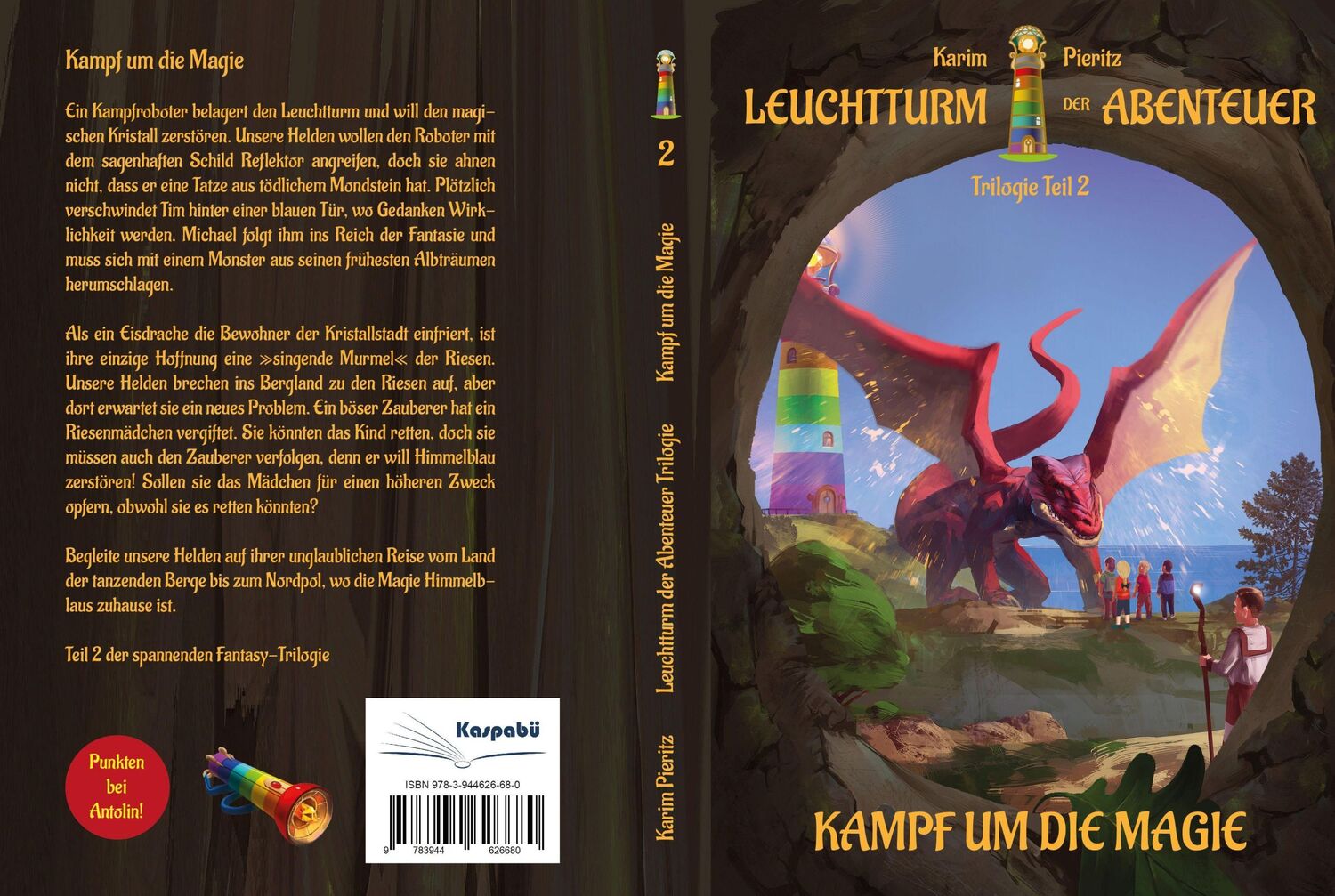 Bild: 9783944626680 | Leuchtturm der Abenteuer Trilogie 2 Kampf um die Magie - Kinderbuch...