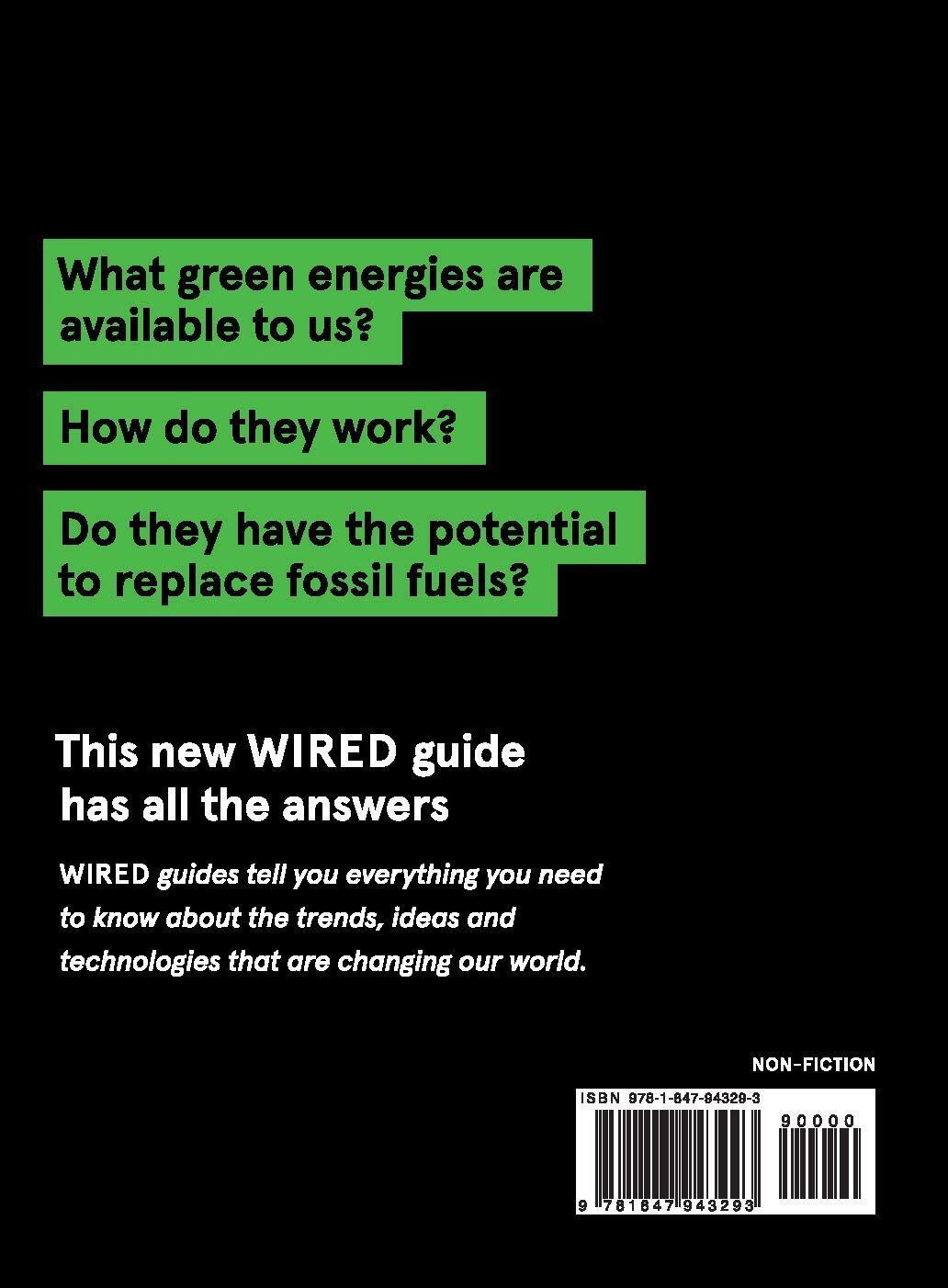 Rückseite: 9781847943293 | Green Energy (WIRED guides) | How to build a sustainable future | Buch