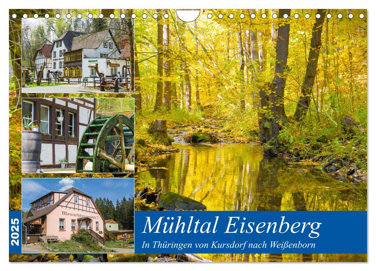 Cover: 9783435132294 | Mühltal Eisenberg (Wandkalender 2025 DIN A4 quer), CALVENDO...