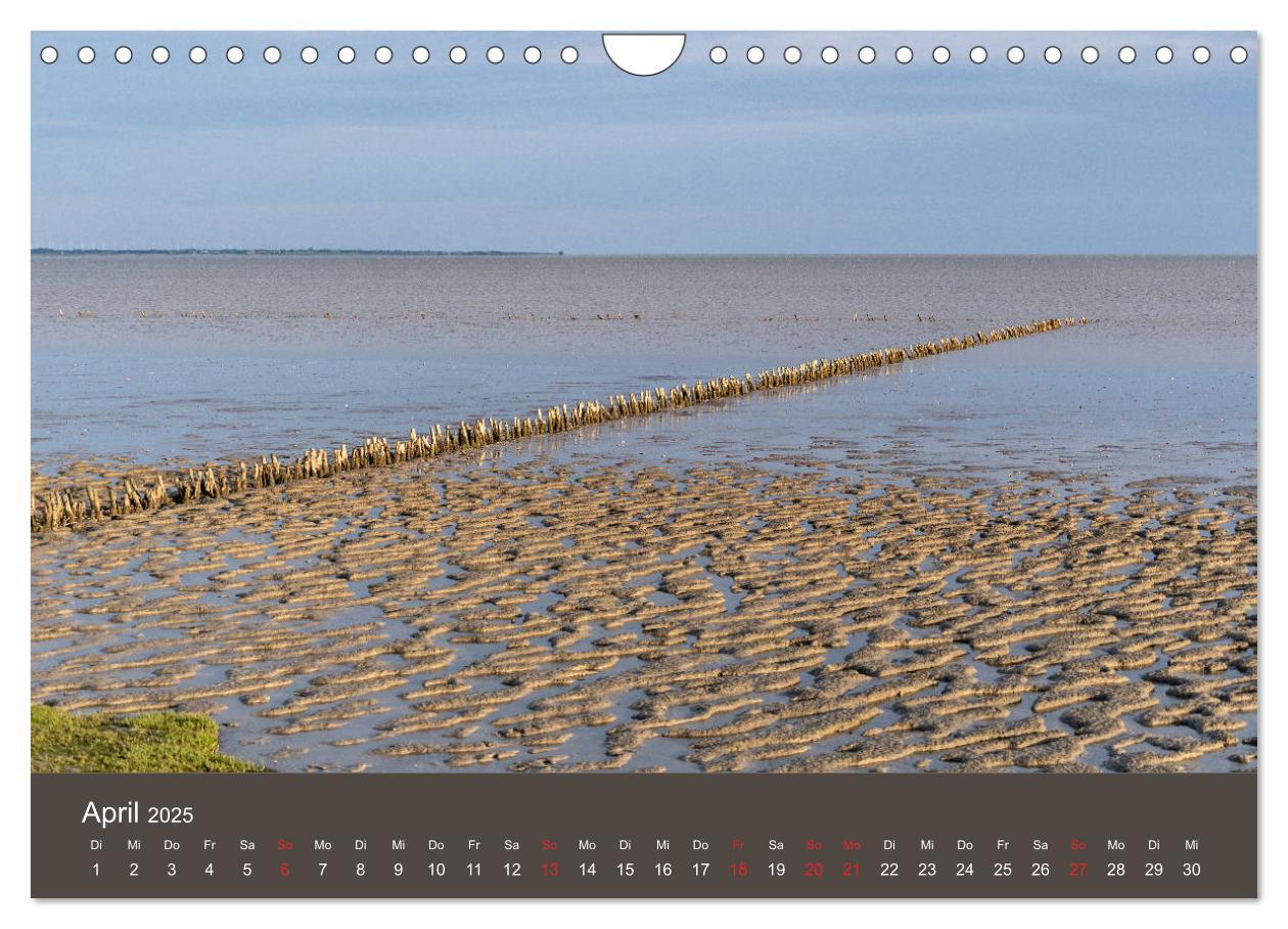 Bild: 9783435225736 | Römö - Wasser, Wind und endloser Strand (Wandkalender 2025 DIN A4...