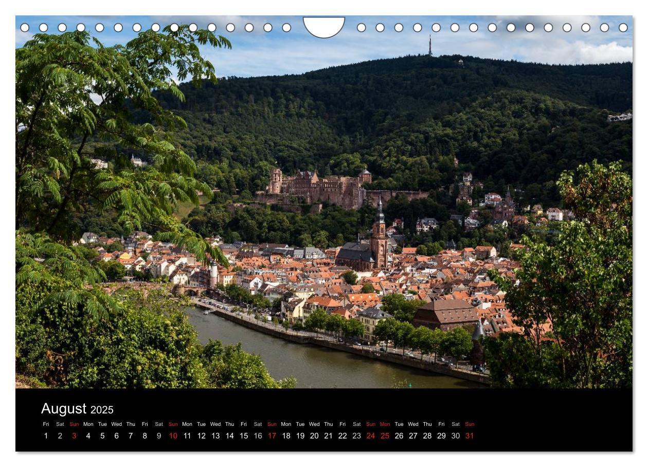 Bild: 9781325958306 | Heidelberg - Views of a City (Wall Calendar 2025 DIN A4 landscape),...