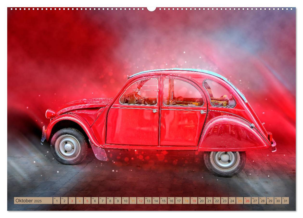 Bild: 9783435348640 | Die Ente - Citroën 2CV (Wandkalender 2025 DIN A2 quer), CALVENDO...