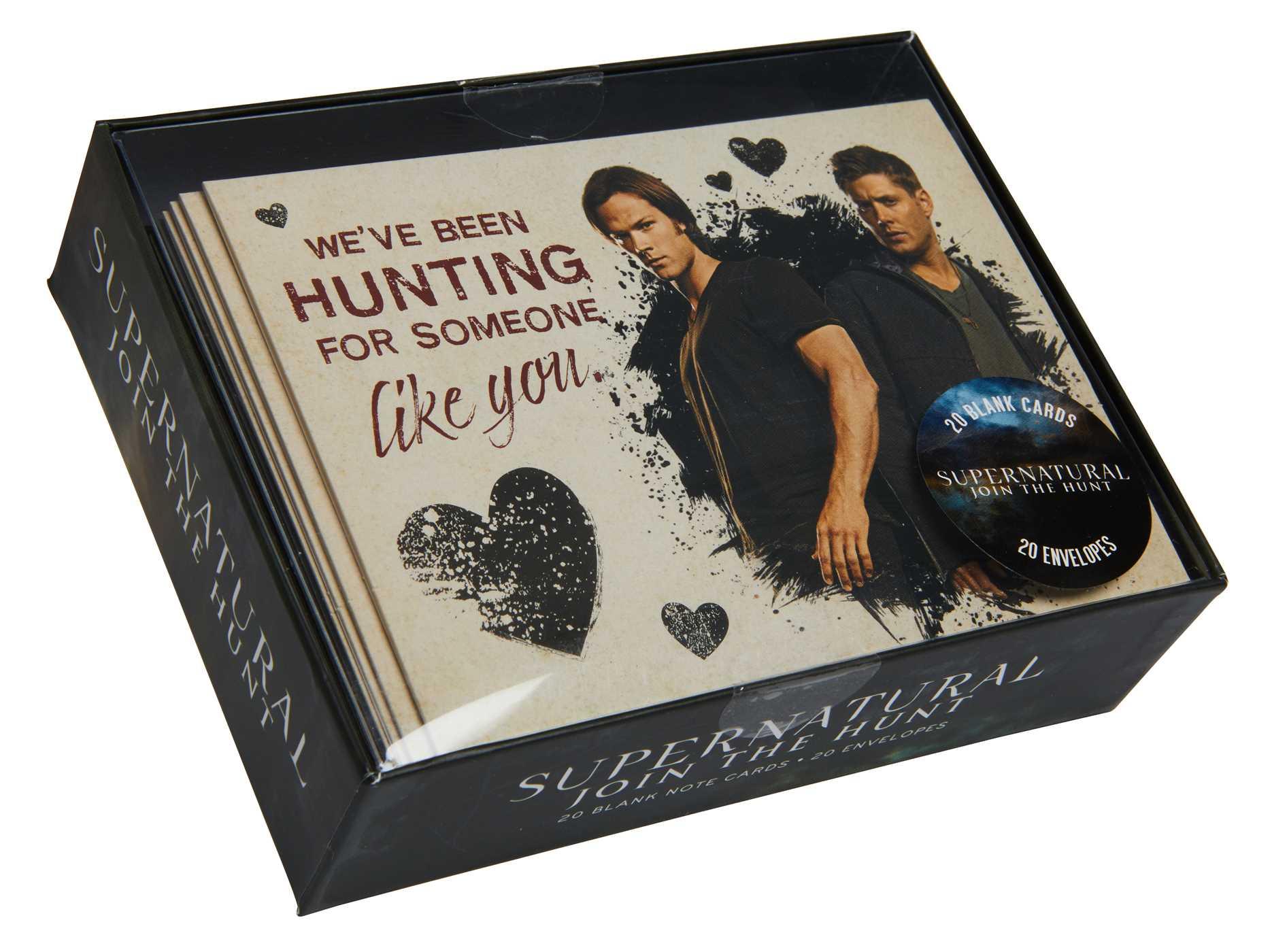 Cover: 9781683838937 | Supernatural Valentine's Day Blank Boxed Note Cards | Insight Editions