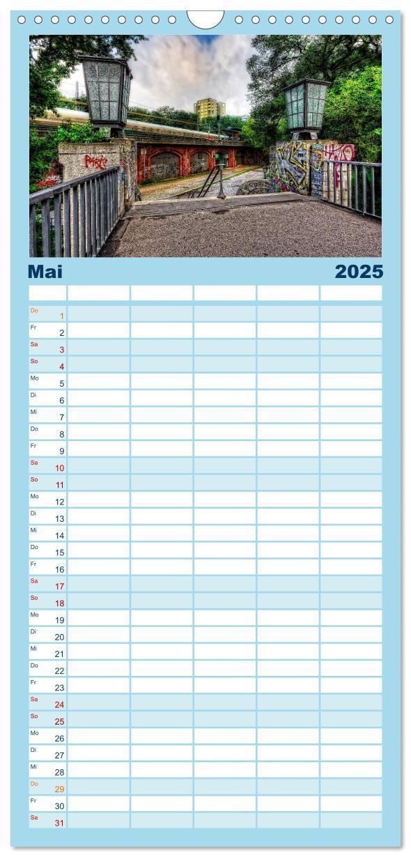 Bild: 9783457118542 | Familienplaner 2025 - Berlin mit 5 Spalten (Wandkalender, 21 x 45...