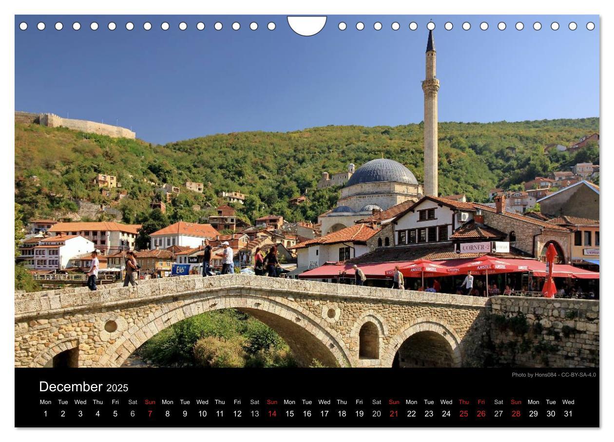 Bild: 9781325961405 | Monuments of Kosovo 2025 (Wall Calendar 2025 DIN A4 landscape),...