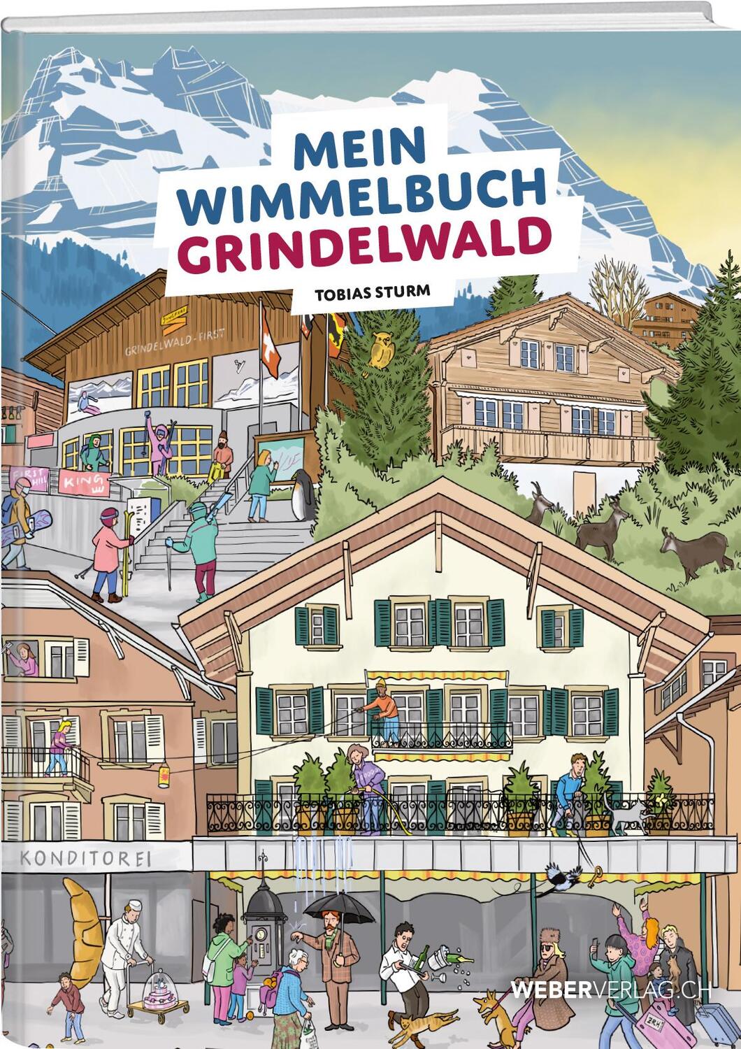 Cover: 9783038186120 | Mein Wimmelbuch Grindelwald | Andreas Mathyer | Buch | 16 S. | Deutsch