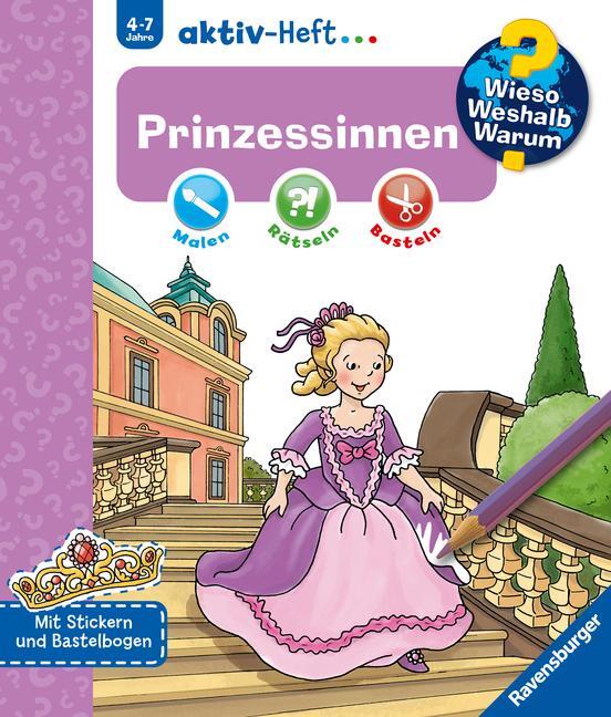 Cover: 9783473326686 | Wieso? Weshalb? Warum? aktiv-Heft: Prinzessinnen | Dominique Conte