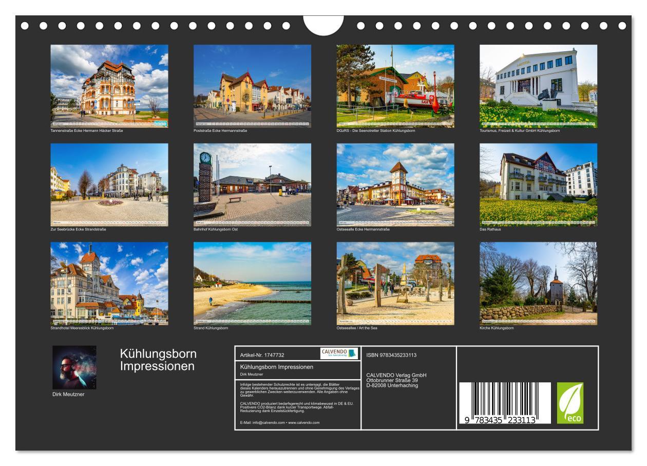 Bild: 9783435233113 | Kühlungsborn Impressionen (Wandkalender 2025 DIN A4 quer), CALVENDO...