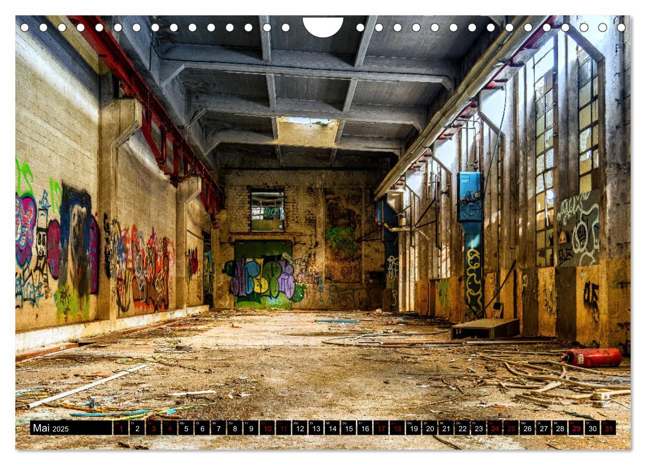 Bild: 9783435311620 | Lost Places Graffiti (Wandkalender 2025 DIN A4 quer), CALVENDO...