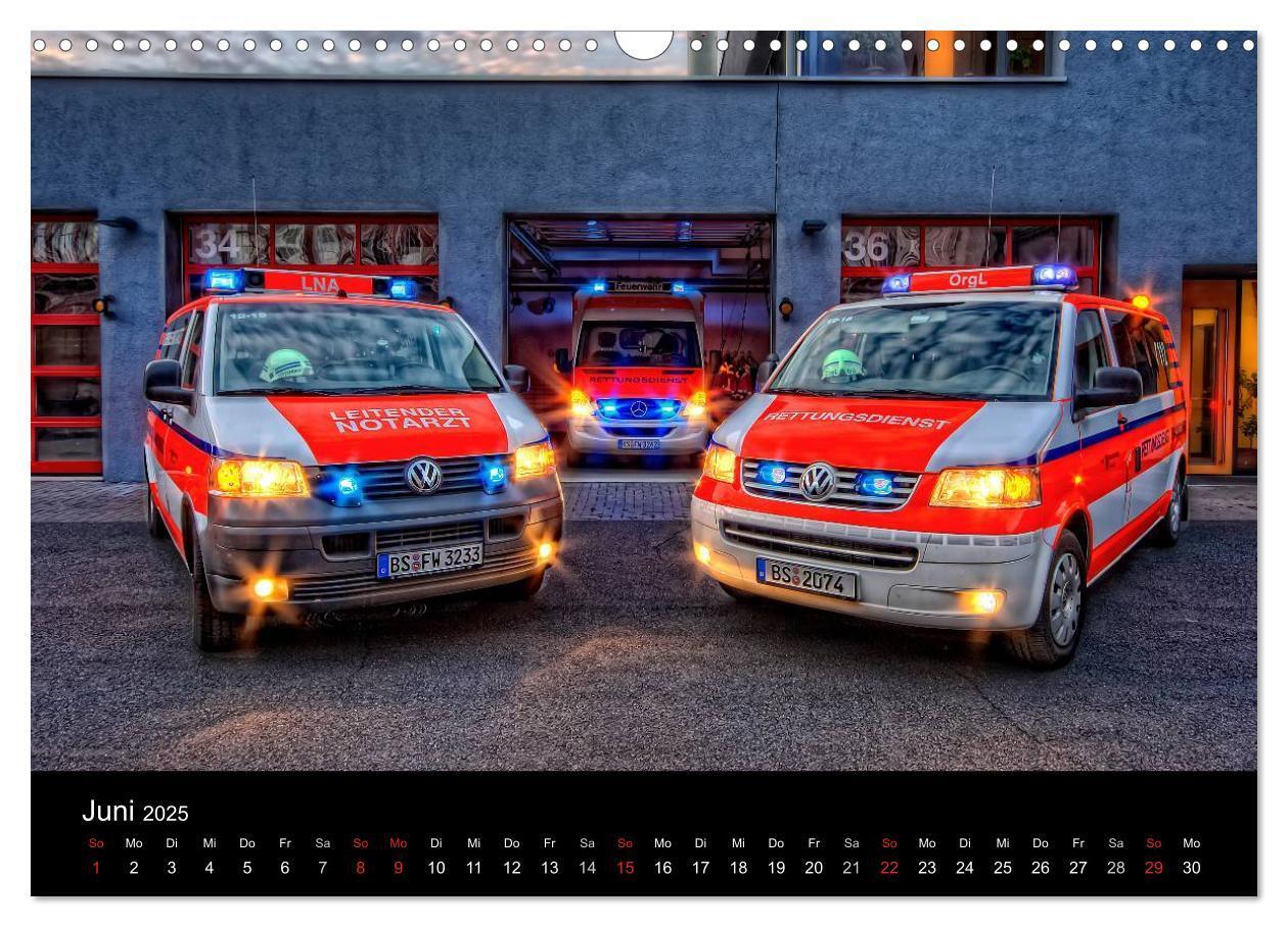 Bild: 9783435816743 | Feuerwehr Braunschweig (Wandkalender 2025 DIN A3 quer), CALVENDO...