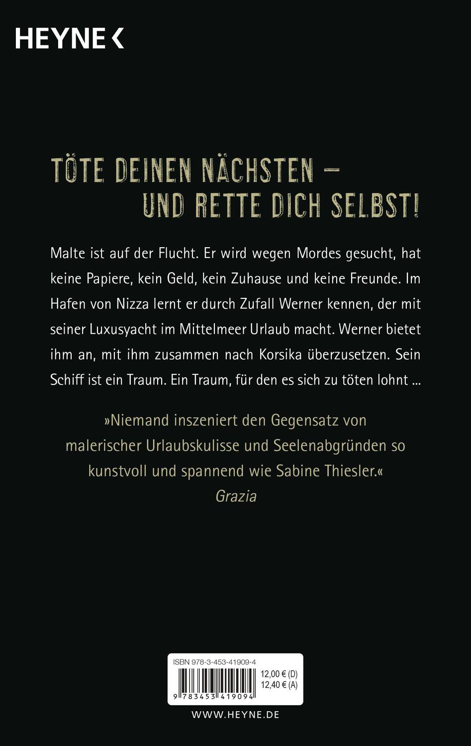 Bild: 9783453419094 | Versunken | Sabine Thiesler | Taschenbuch | 508 S. | Deutsch | 2015