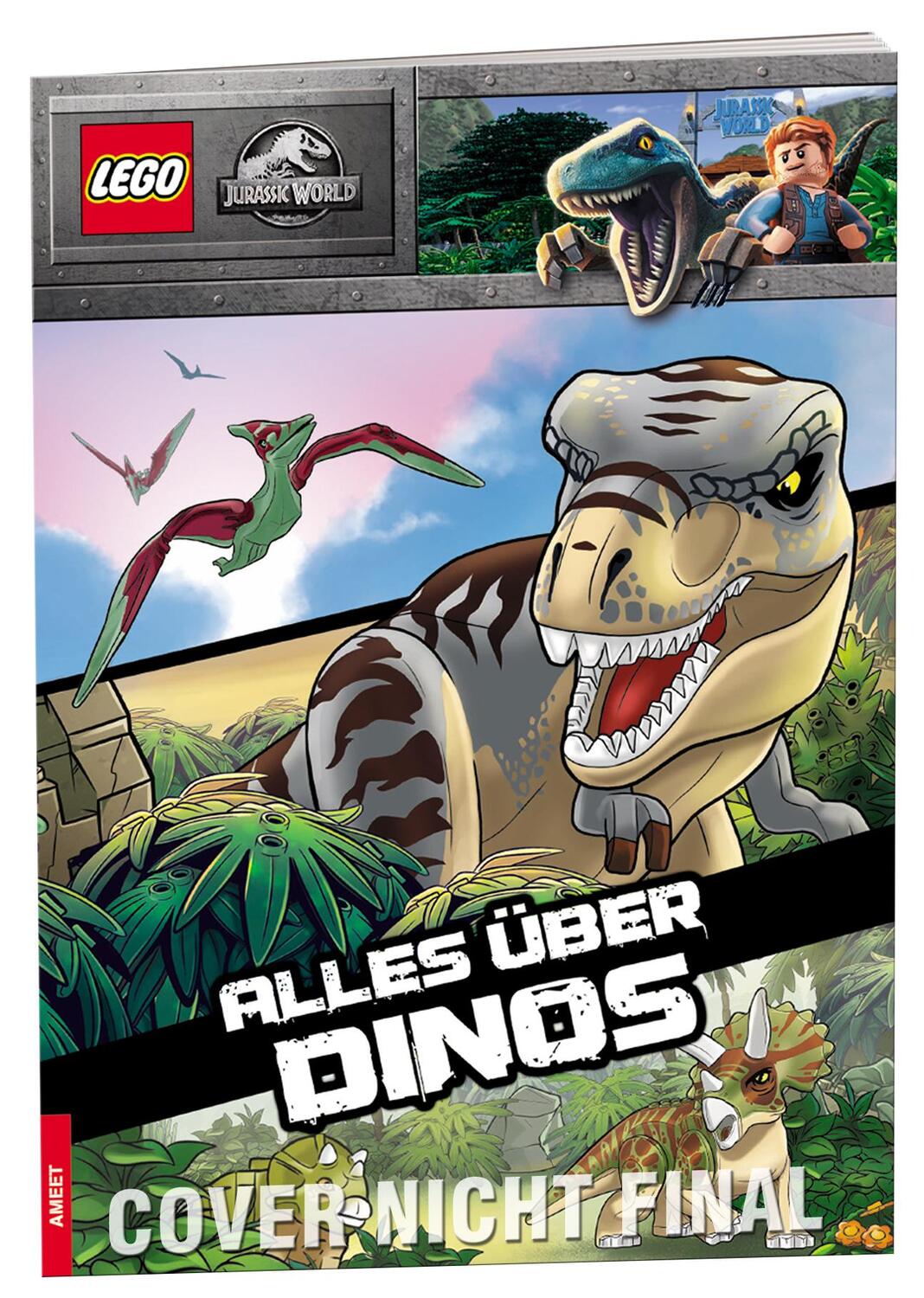 Bild: 9783960805991 | LEGO® Jurassic World(TM) - Meine dinostarke Rätselbox | Taschenbuch