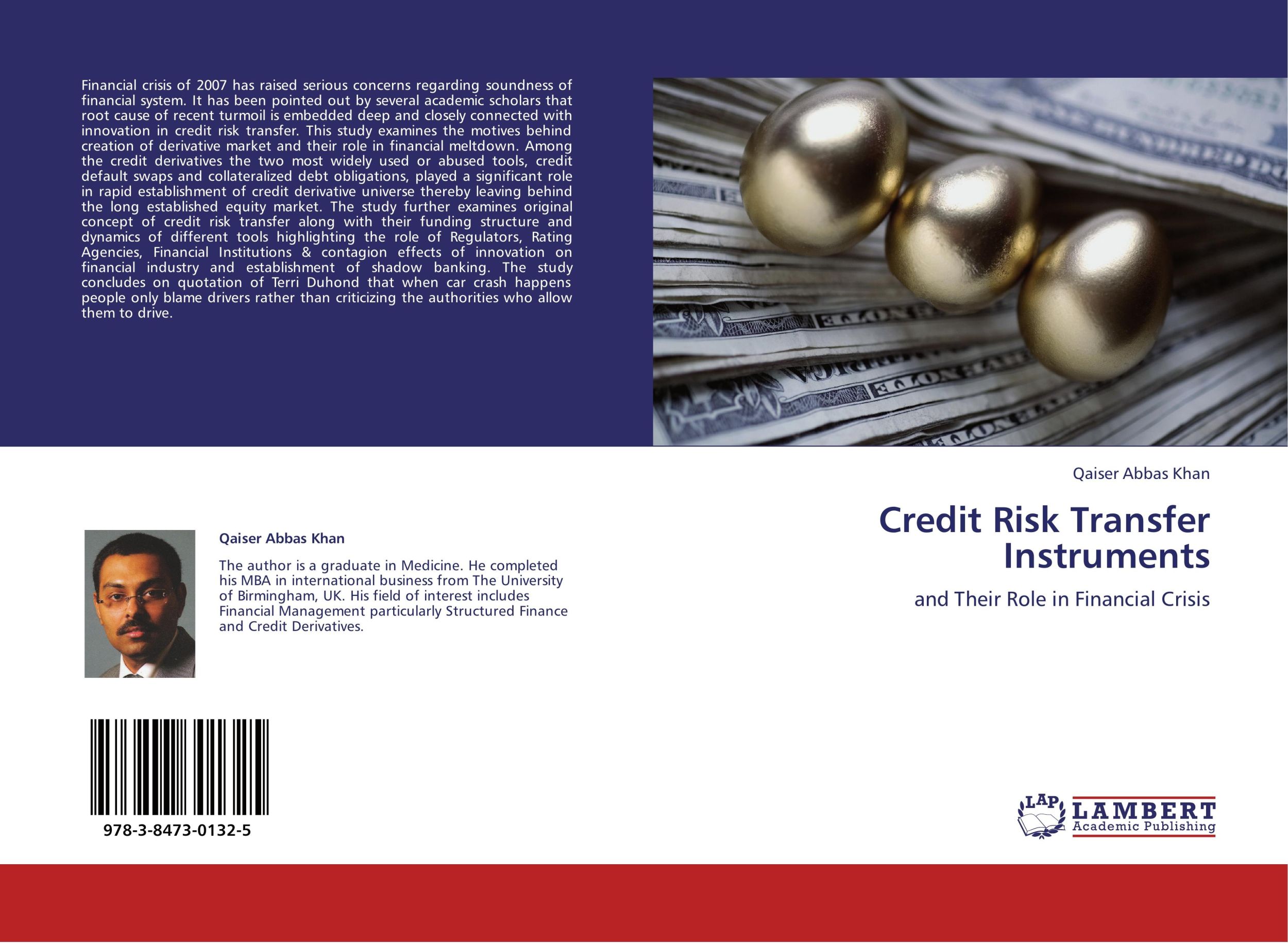 Cover: 9783847301325 | Credit Risk Transfer Instruments | and Their Role in Financial Crisis