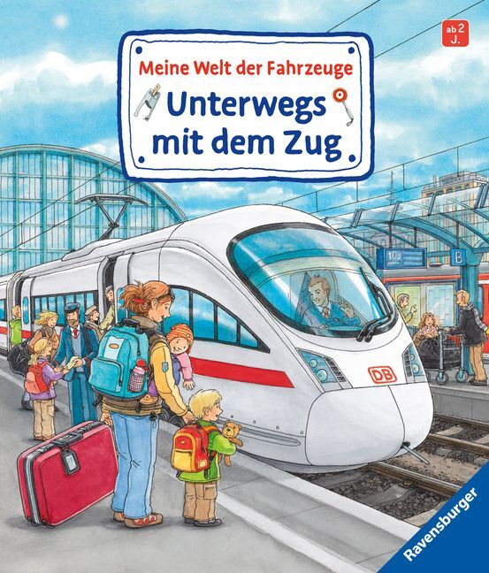 Cover: 9783473436460 | Meine Welt der Fahrzeuge: Unterwegs mit dem Zug; . | Gernhäuser | Buch