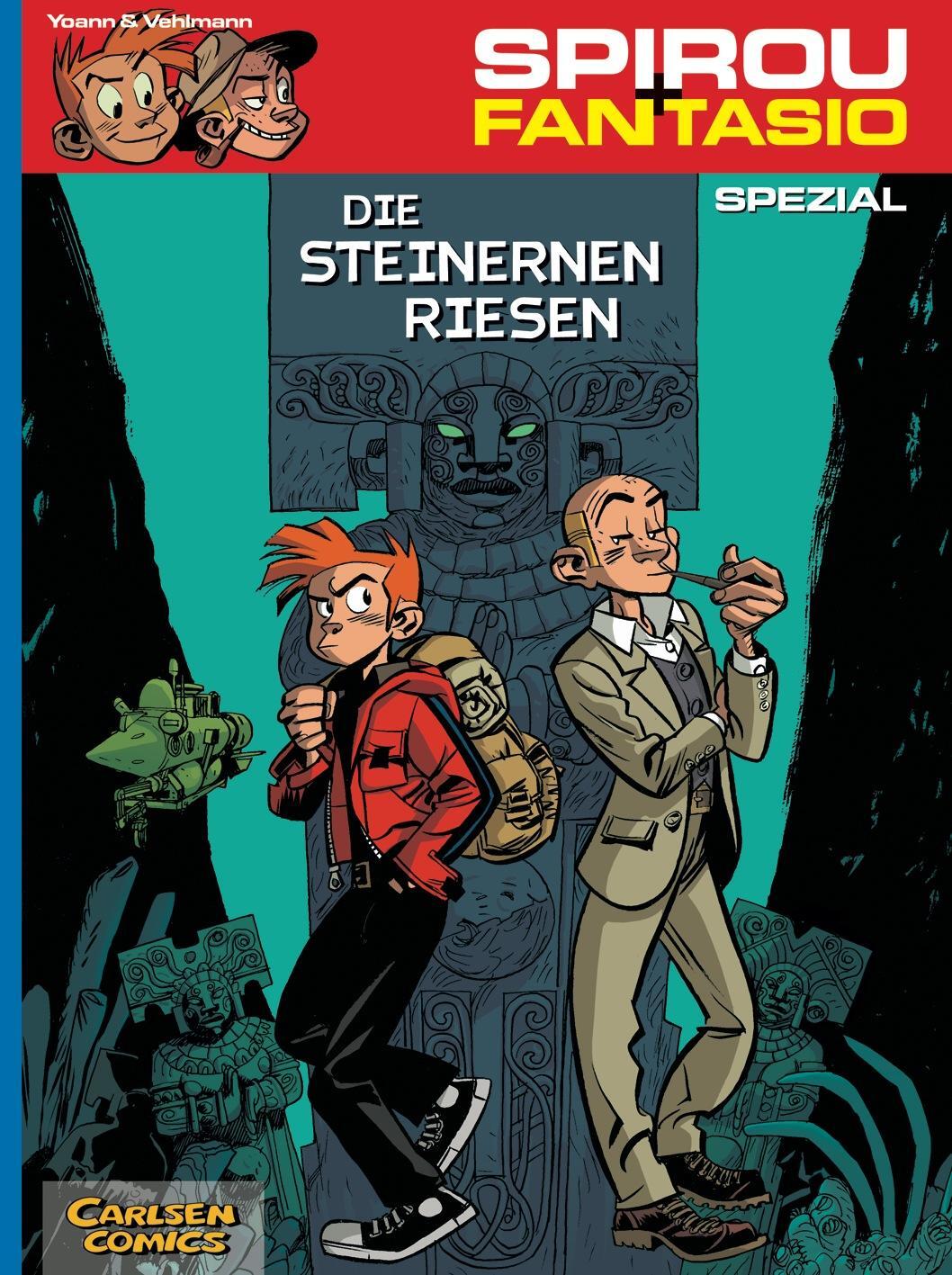 Cover: 9783551776914 | Spirou und Fantasio Spezial. Die steinernen Riesen | Fabien Vehlmann