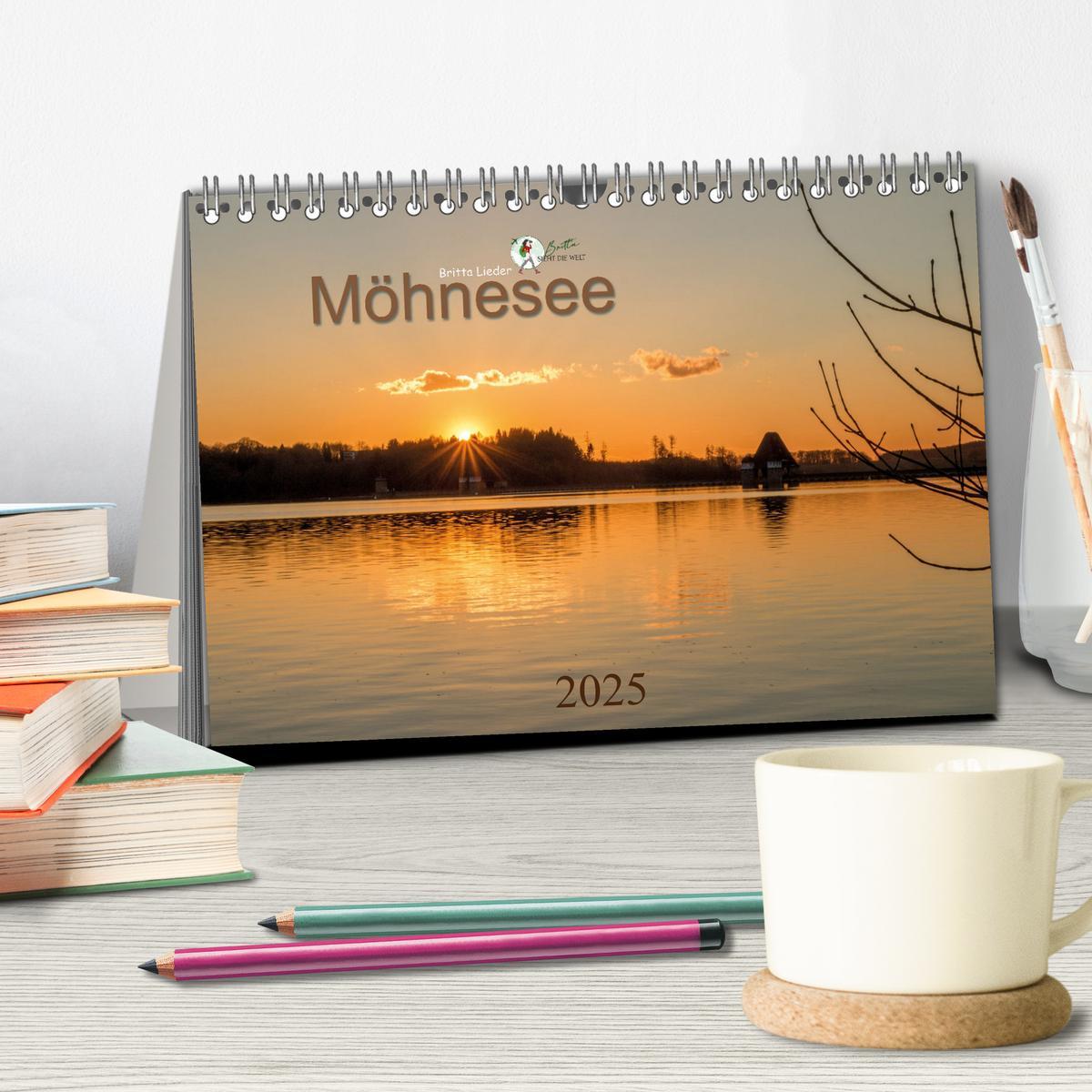 Bild: 9783435071661 | Möhnesee - das westfälische Meer (Tischkalender 2025 DIN A5 quer),...