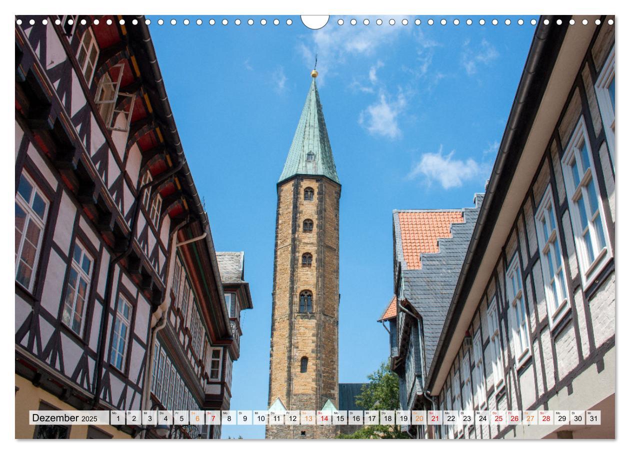 Bild: 9783383881718 | Historisches Goslar - Niedersachsen (Wandkalender 2025 DIN A3...