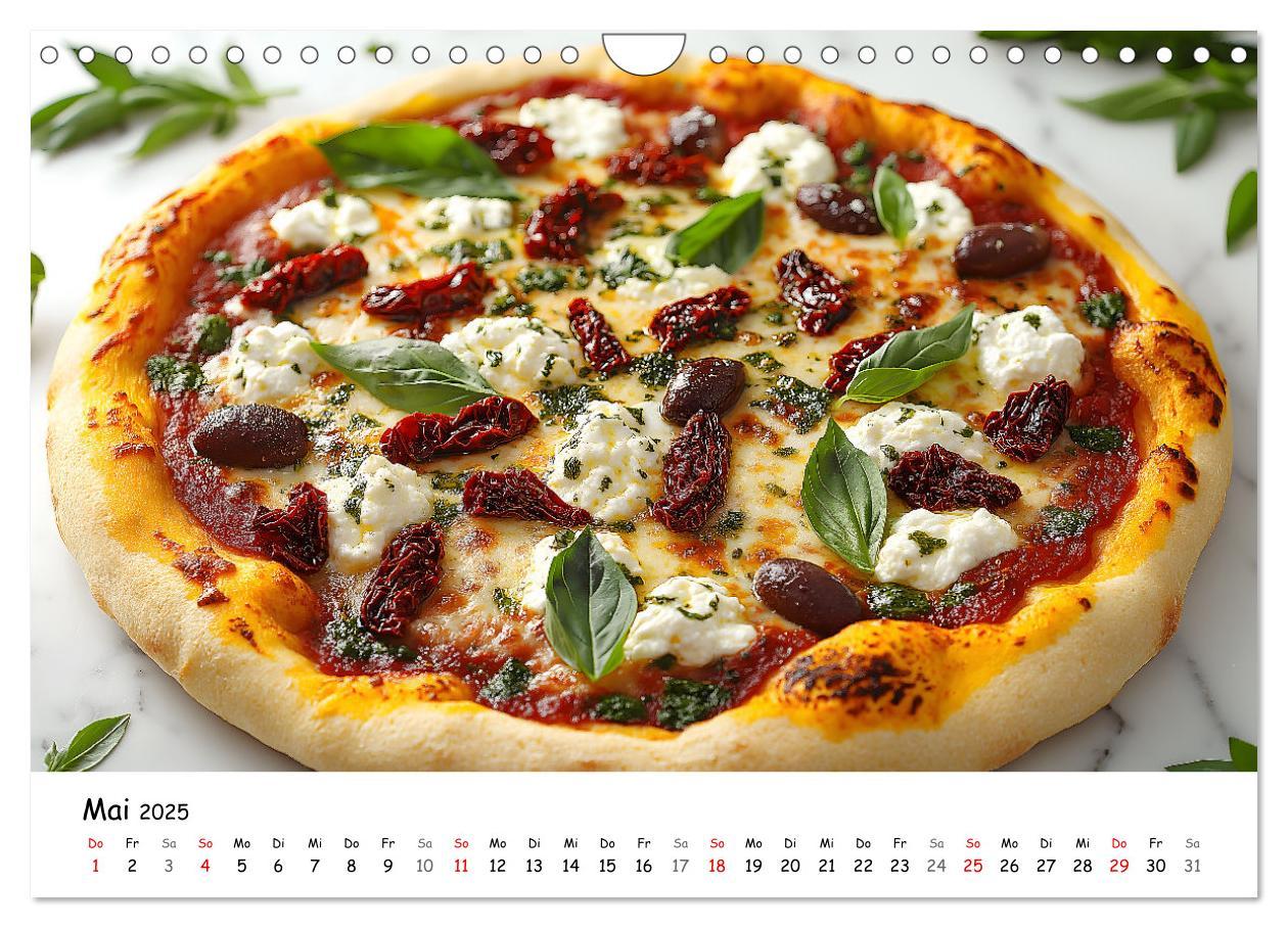 Bild: 9783457215777 | Pizza geht immer - Zu jeder Jahreszeit (Wandkalender 2025 DIN A4...