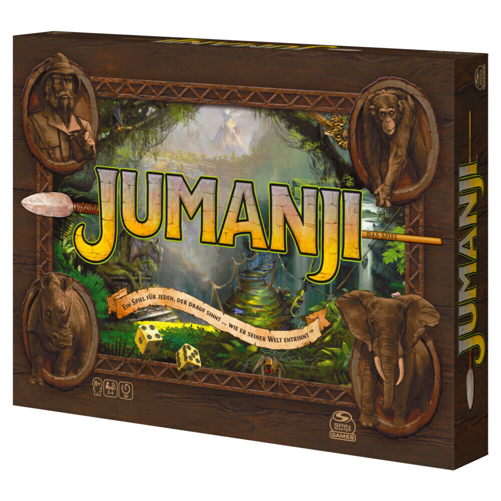 Bild: 778988385524 | CGI Jumanji (Kinderspiel) | Spiel | In Spielebox | 2021 | Spin Master