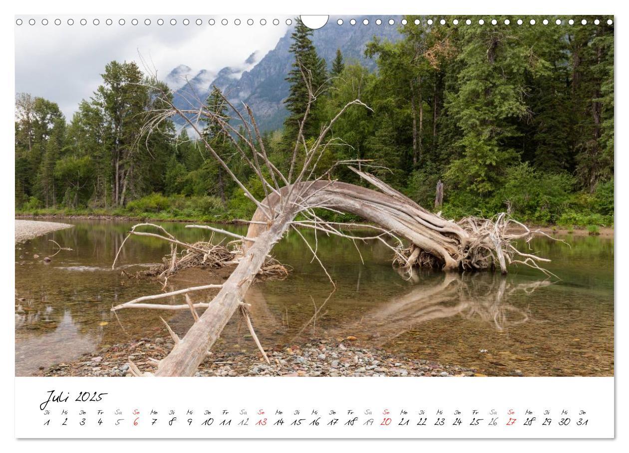 Bild: 9783435665648 | Glacier National Park Montana - USA (Wandkalender 2025 DIN A3...