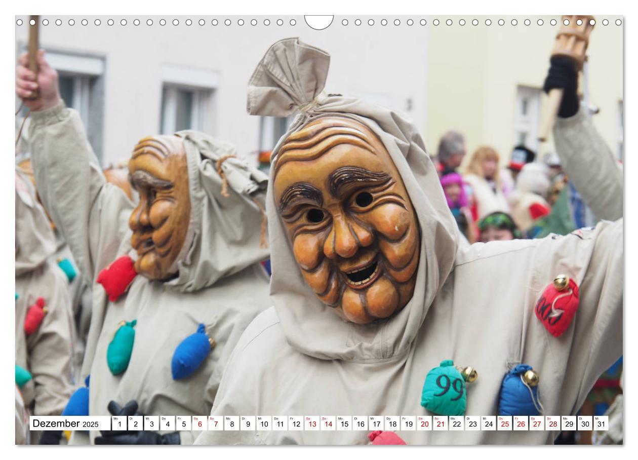 Bild: 9783435259632 | Fasnet in Oberschwaben und auf der Alb (Wandkalender 2025 DIN A3...