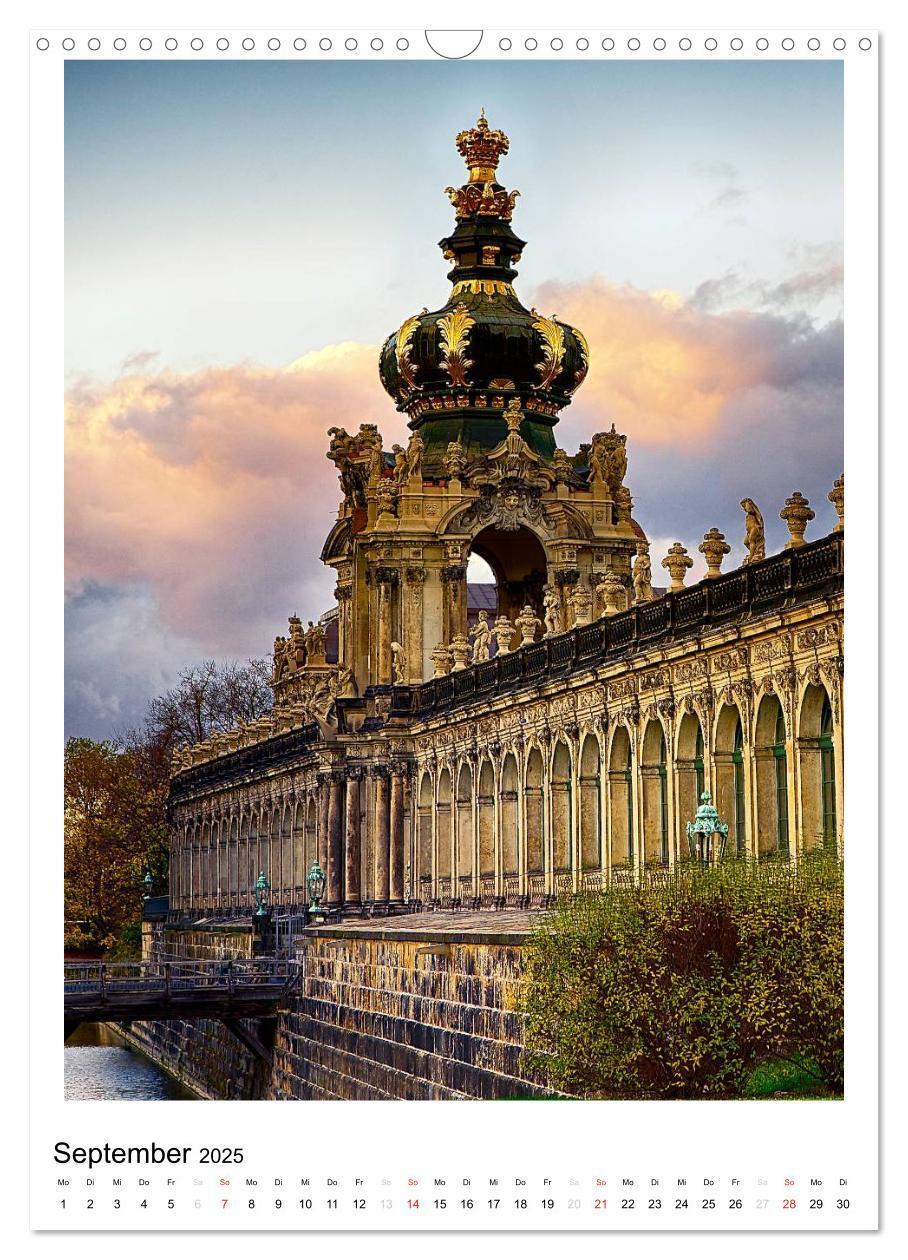 Bild: 9783457059128 | Bilder aus Dresden (Wandkalender 2025 DIN A3 hoch), CALVENDO...