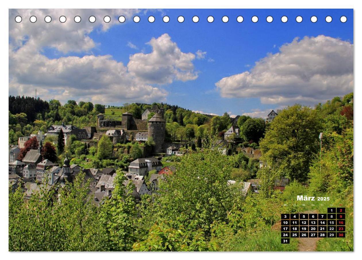 Bild: 9783435703111 | Eine Perle in der Eifel - Monschau (Tischkalender 2025 DIN A5...