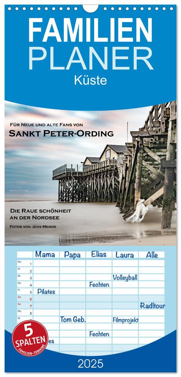 Cover: 9783457098462 | Familienplaner 2025 - Sankt Peter-Ording: Die raue Schönheit an der...