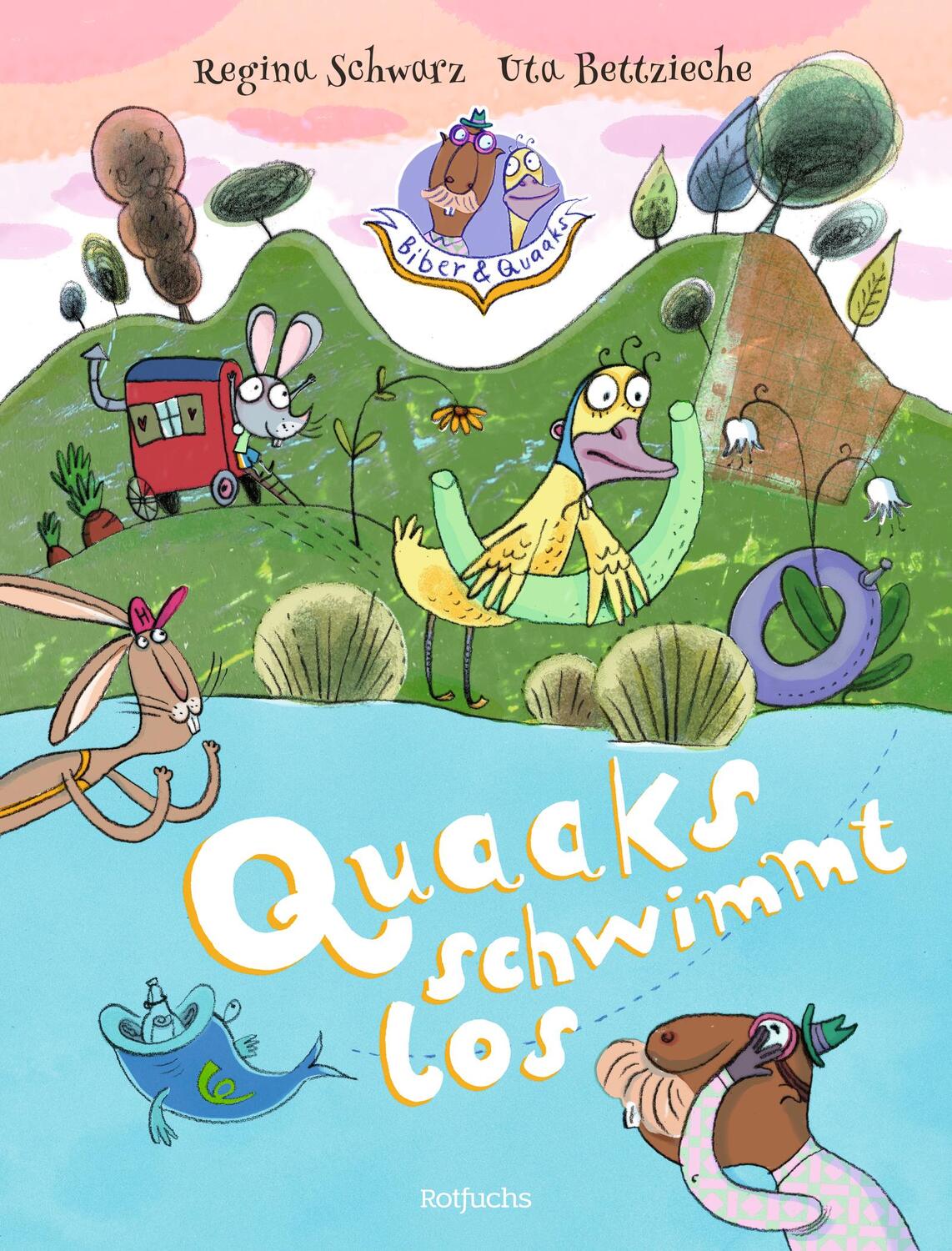 Cover: 9783499009044 | Biber &amp; Quaaks: Quaaks schwimmt los | Regina Schwarz | Buch | Deutsch