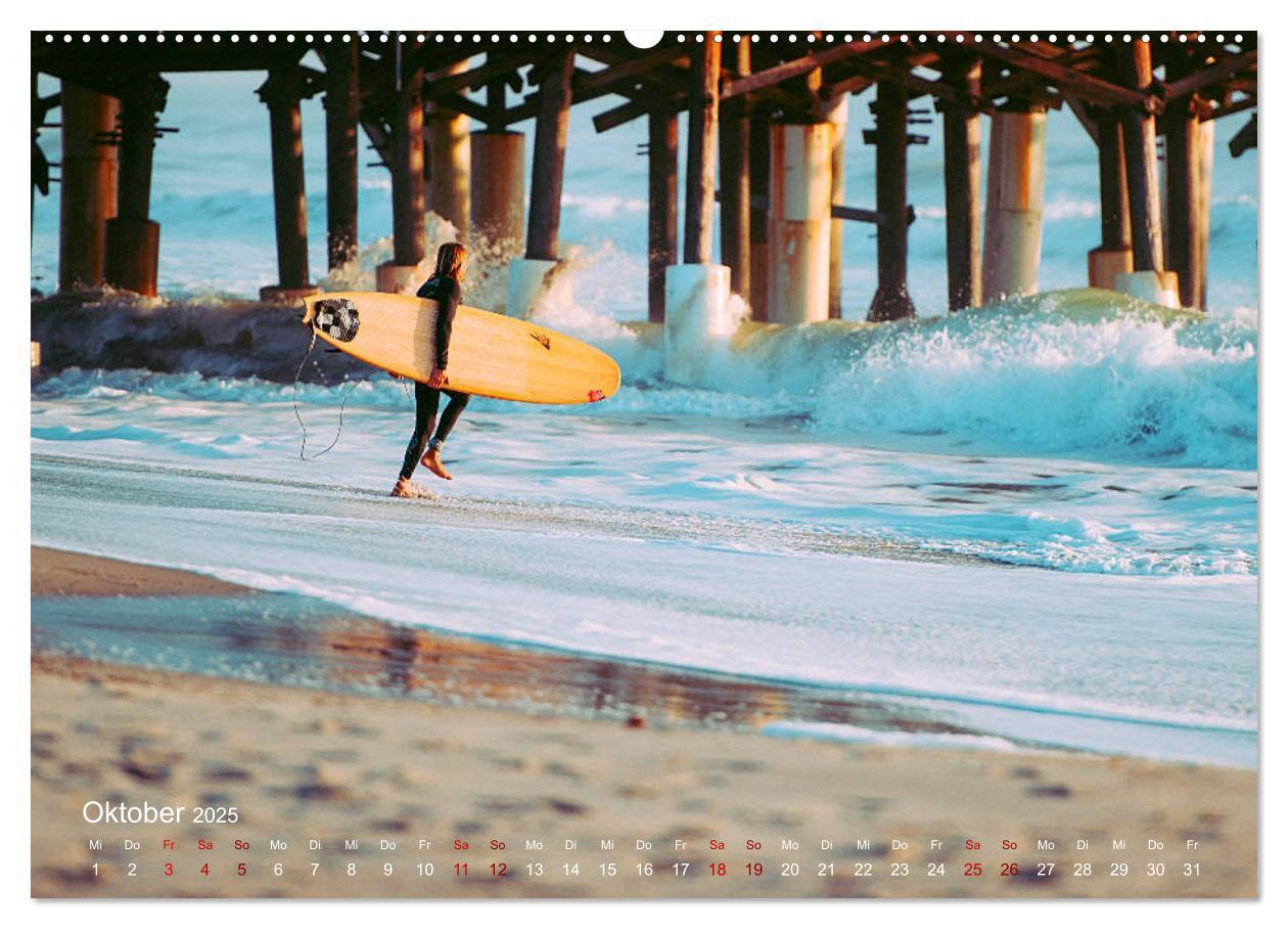 Bild: 9783435329038 | Surfen - die perfekte Welle (Wandkalender 2025 DIN A2 quer),...