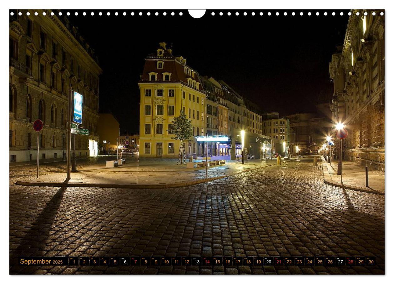 Bild: 9783435704910 | Eine Nacht in Dresden (Wandkalender 2025 DIN A3 quer), CALVENDO...