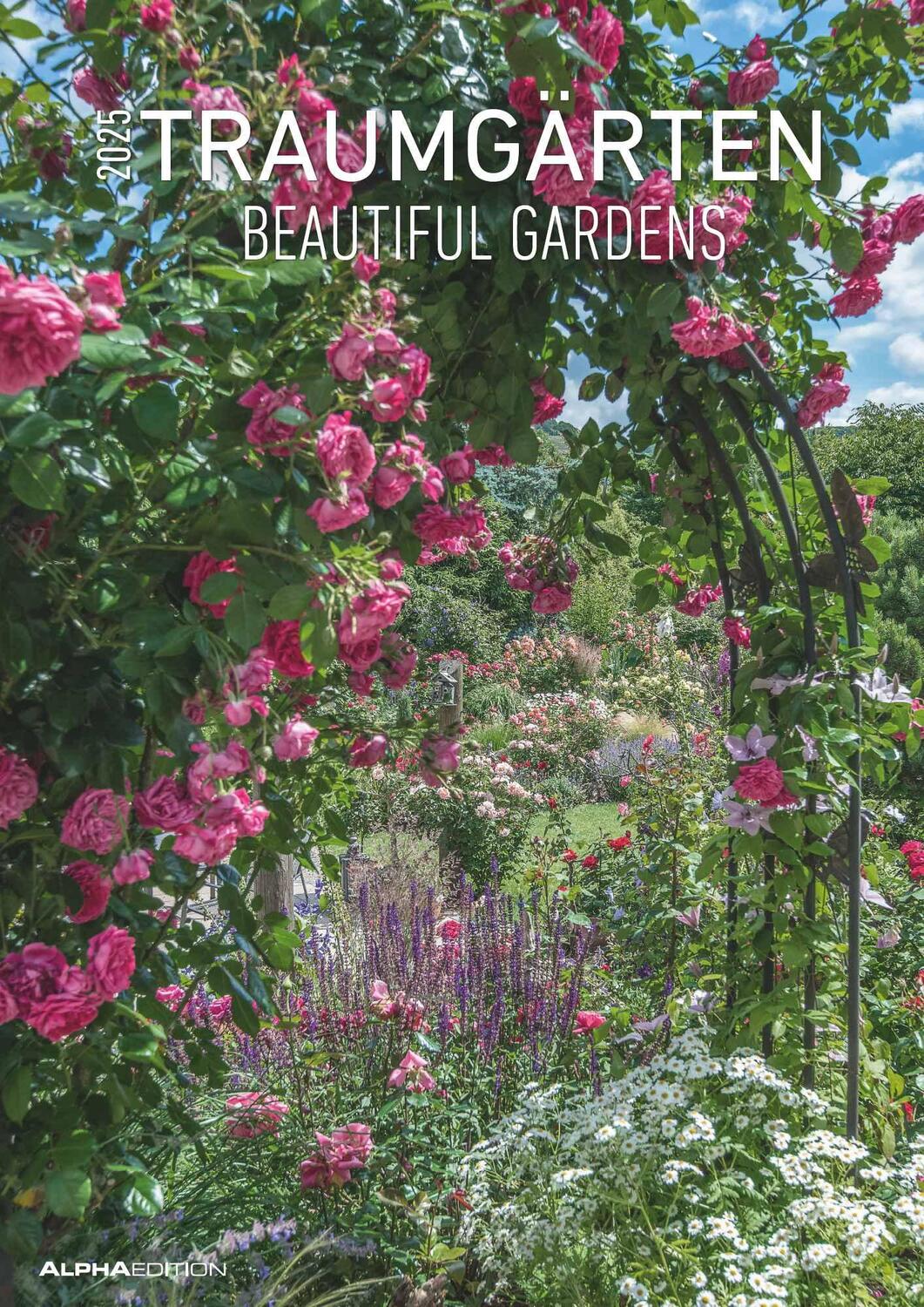 Cover: 4251732342005 | Traumgärten 2025 - Bildkalender A3 (29,7x42 cm) - Beautiful Gardens...