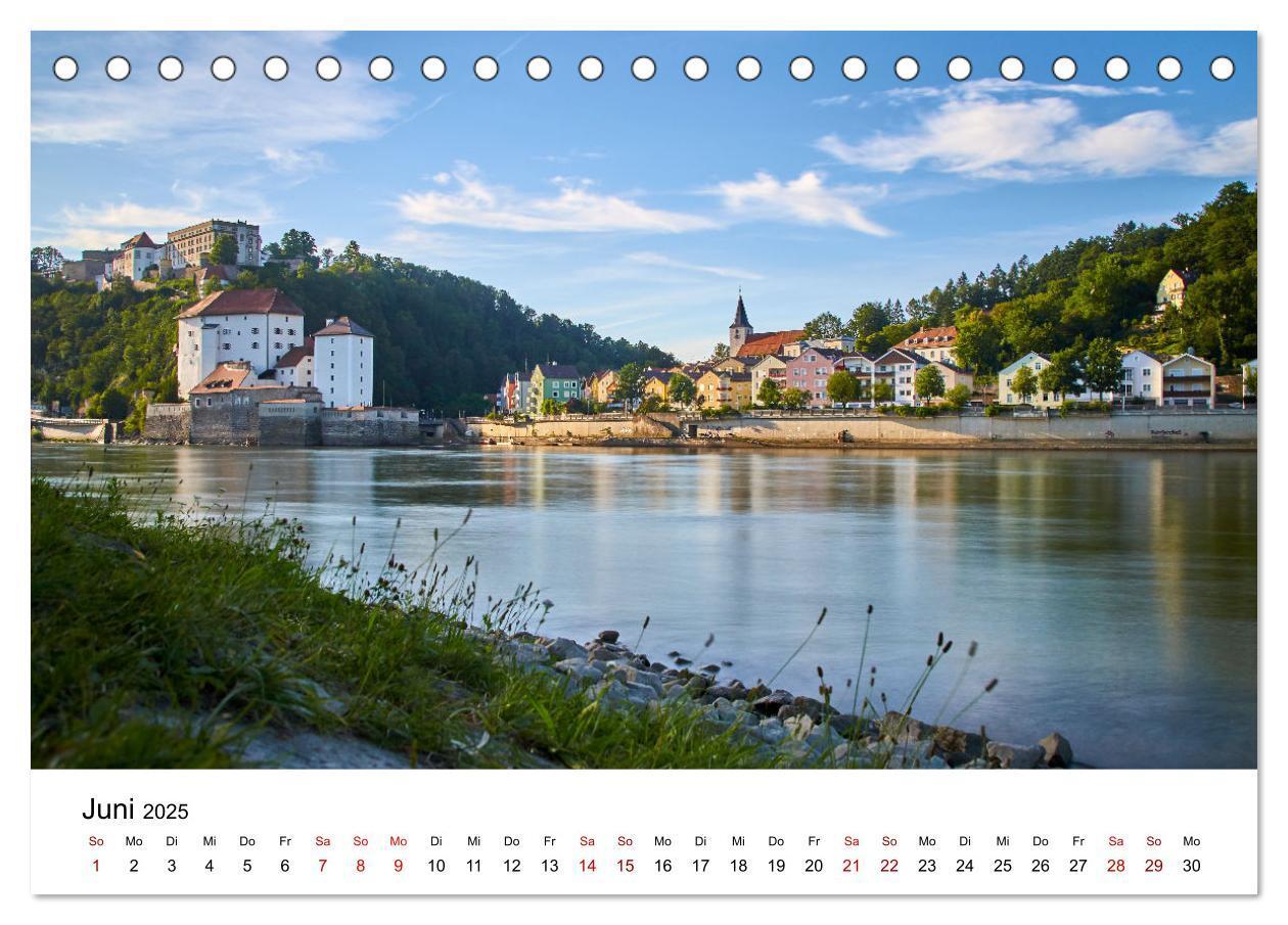 Bild: 9783435055739 | Impressionen aus Passau (Tischkalender 2025 DIN A5 quer), CALVENDO...