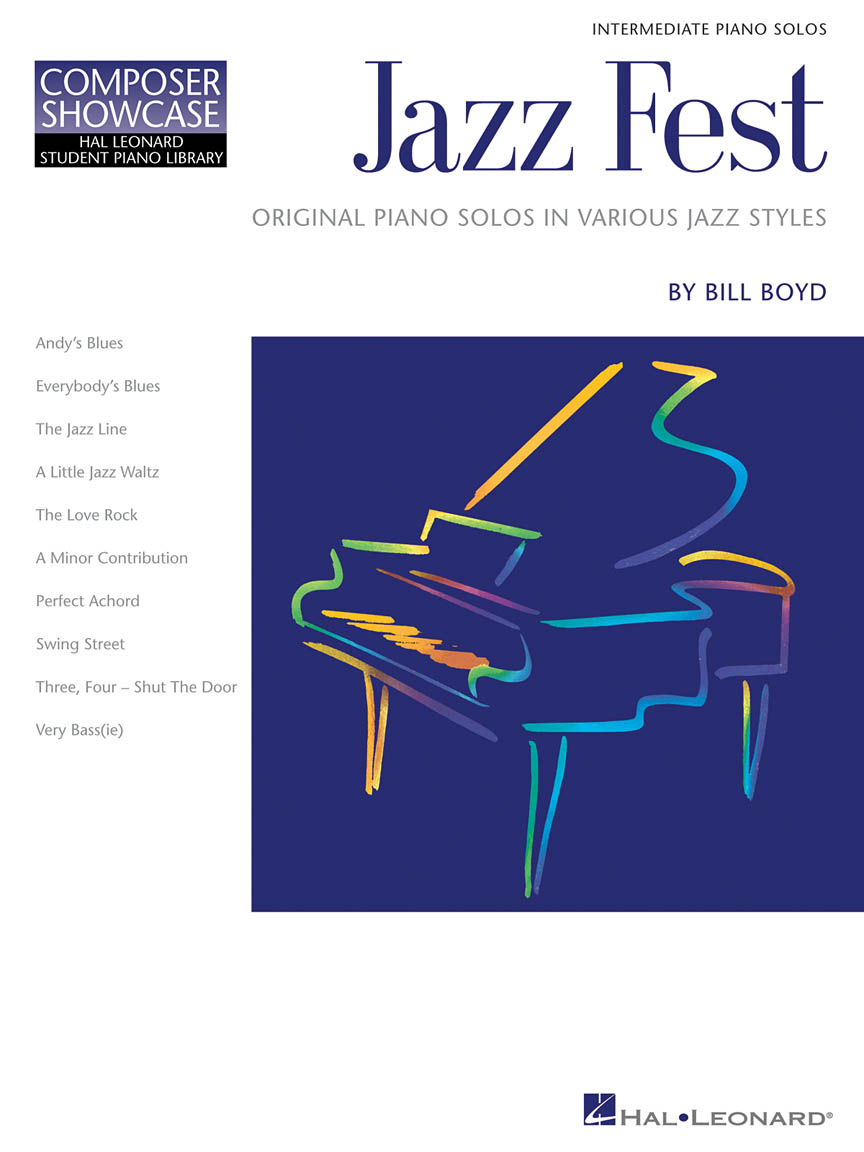 Cover: 73999404364 | Jazz Fest | Intermediate Piano Solo Composer Showcase | Bill Boyd