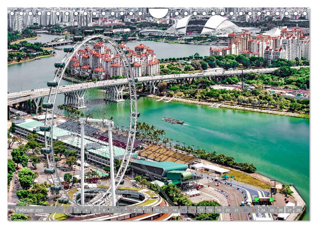 Bild: 9783435244607 | Singapur - Asiatische Lifestyle Metropole (Wandkalender 2025 DIN A4...