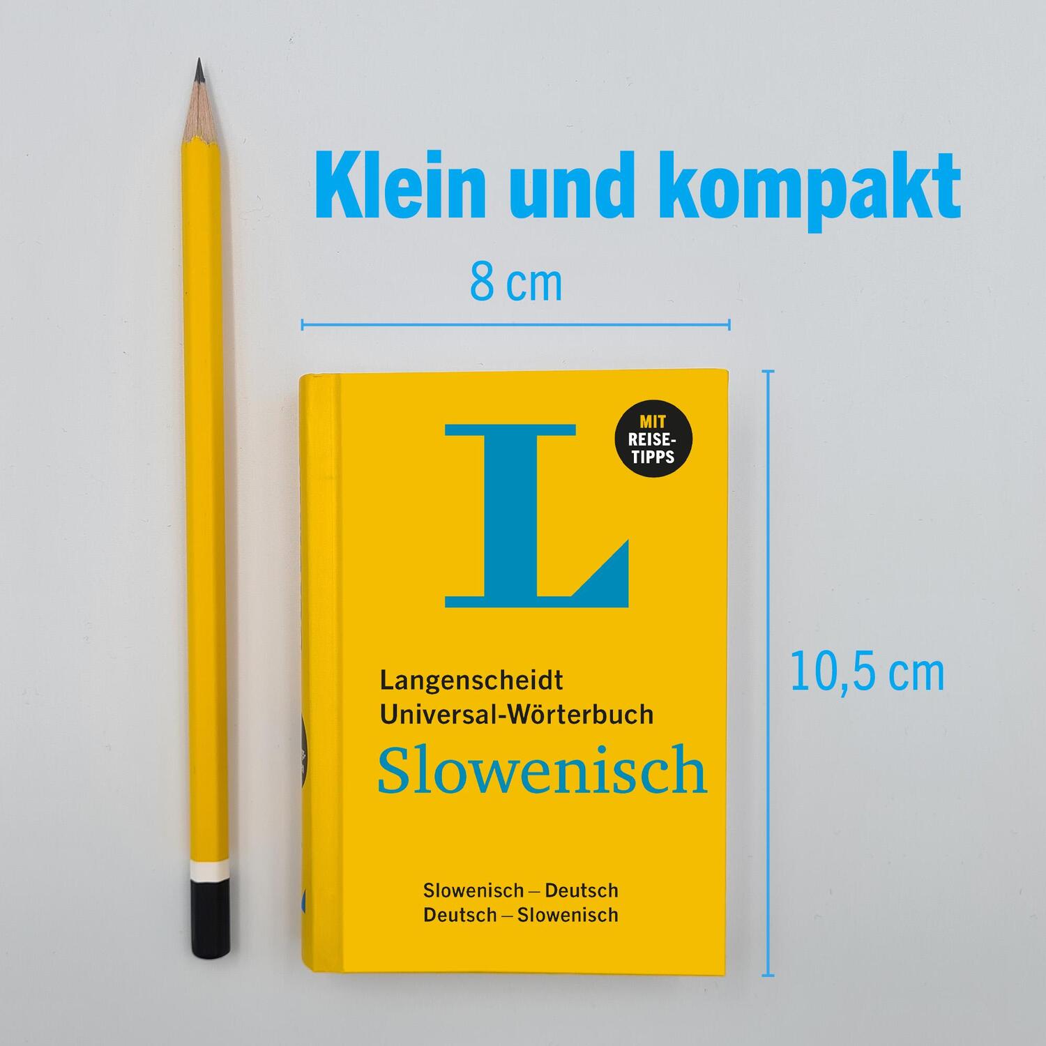 Bild: 9783125145863 | Langenscheidt Universal-Wörterbuch Slowenisch | Buch | 496 S. | 2024