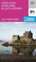 Cover: 9780319261316 | Loch Alsh, Glen Shiel &amp; Loch Hourn | Ordnance Survey | (Land-)Karte