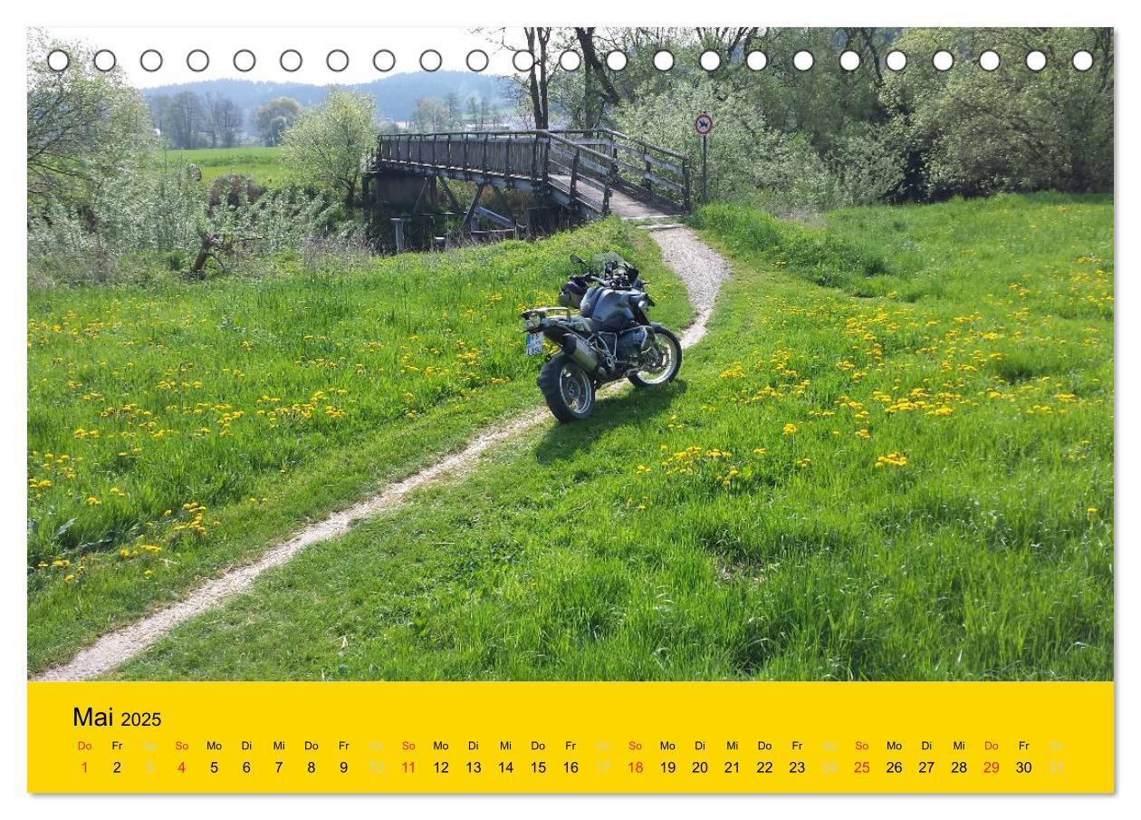 Bild: 9783435520862 | Freude an - Spaß mit der BMW GS (Tischkalender 2025 DIN A5 quer),...