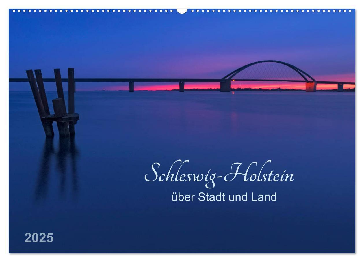 Cover: 9783435315734 | Schleswig-Holstein - über Stadt und Land (Wandkalender 2025 DIN A2...