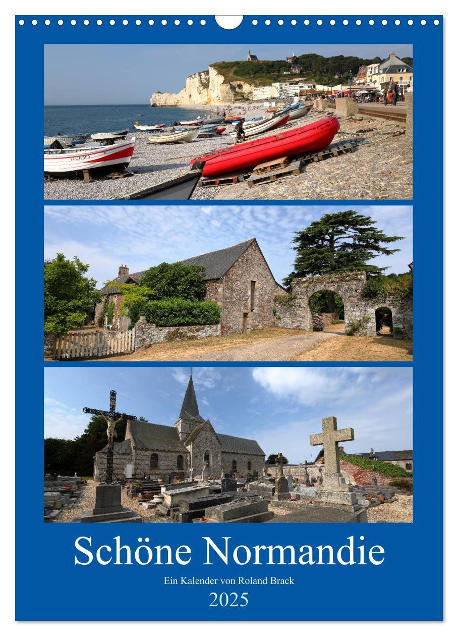 Cover: 9783435973323 | Schöne Normandie (Wandkalender 2025 DIN A3 hoch), CALVENDO...