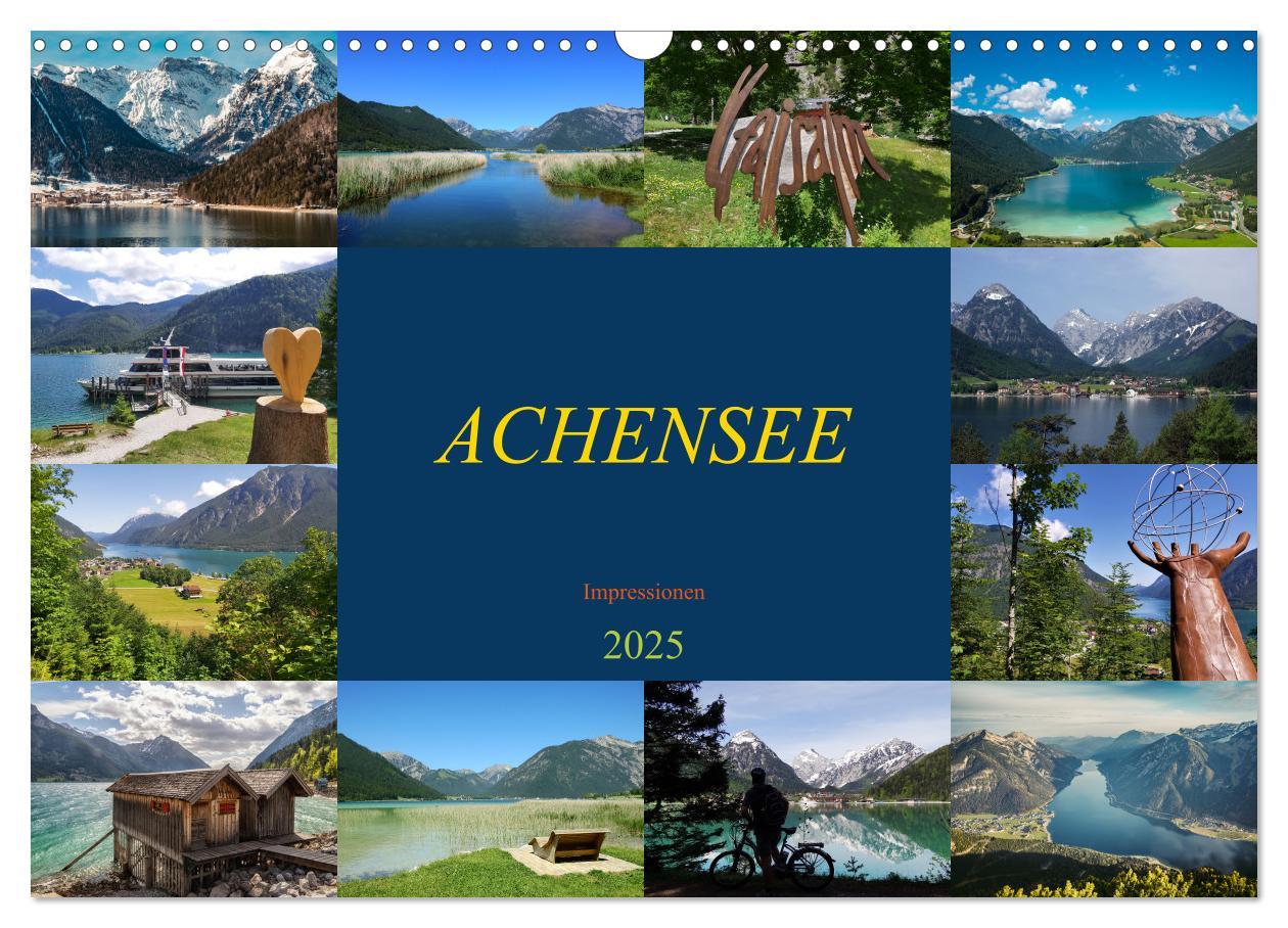 Cover: 9783383898082 | ACHENSEE Impressionen (Wandkalender 2025 DIN A3 quer), CALVENDO...