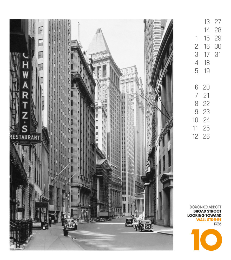 Bild: 9783838425078 | Changing New York Kalender 2025 | Berenice Abbott (u. a.) | Kalender