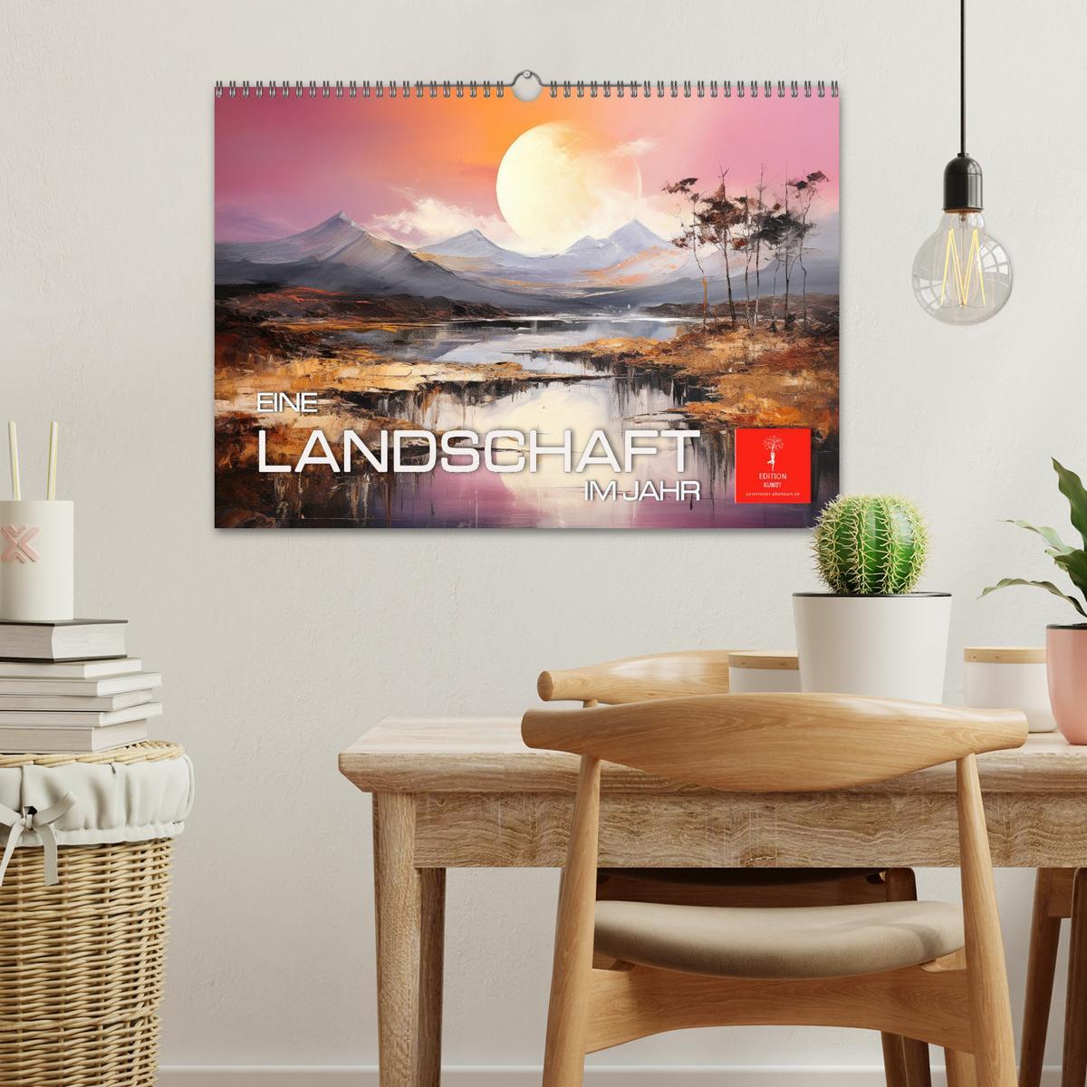 Bild: 9783383839085 | Eine Landschaft im Jahr (Wandkalender 2025 DIN A3 quer), CALVENDO...