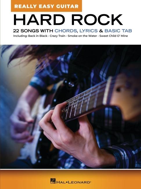 Cover: 9781705159637 | Hard Rock - Really Easy Guitar: 22 Songs with Chords, Lyrics, &amp;...