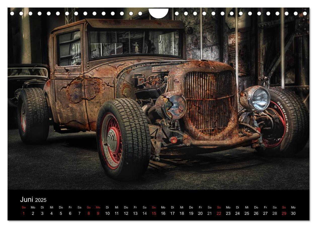 Bild: 9783435665280 | Außergewöhnliche Autos - Hot Rods (Wandkalender 2025 DIN A4 quer),...